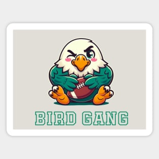 Philadelphia Eagles Bird Gang Cute Kawaii [Green] Magnet